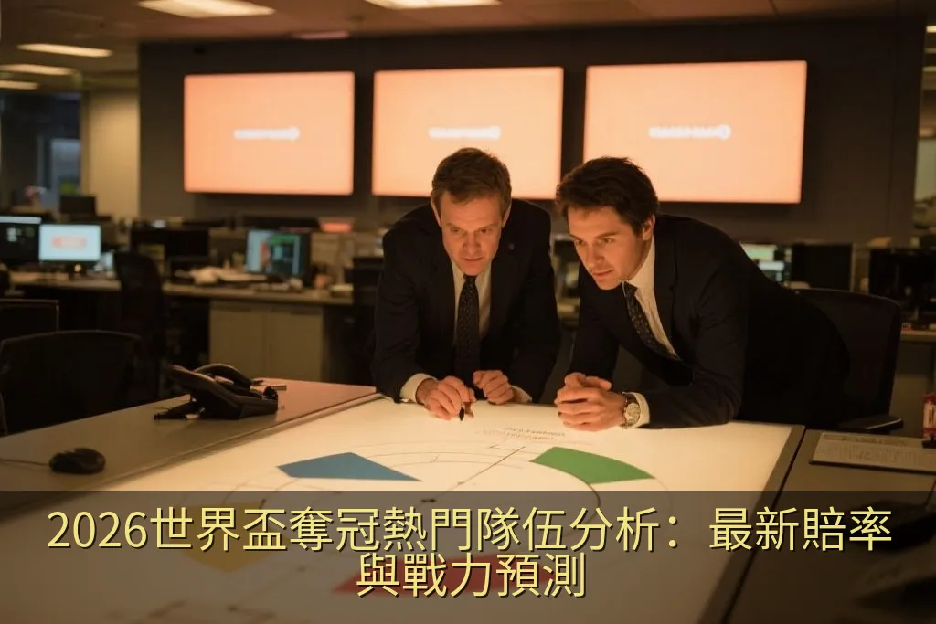 2026世界盃奪冠熱門隊伍分析：最新賠率與戰力預測